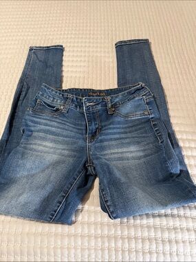 B8 Maurice’s High-Rise Skinny Jeans in Medium Blue